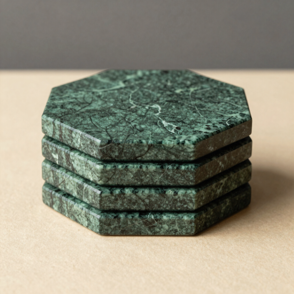Verde Guatemala Coaster Set