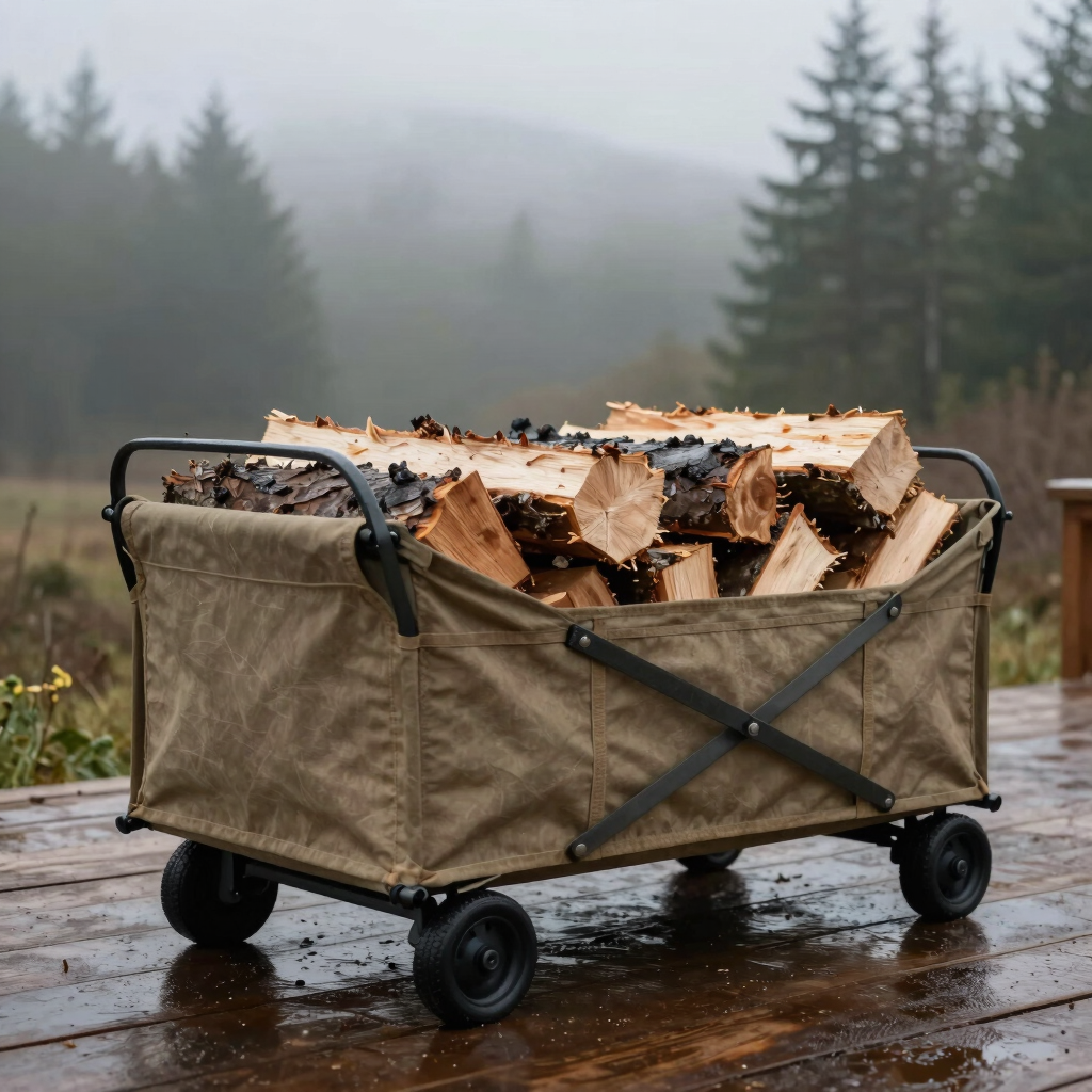 Overcast Canvas Log Carrier