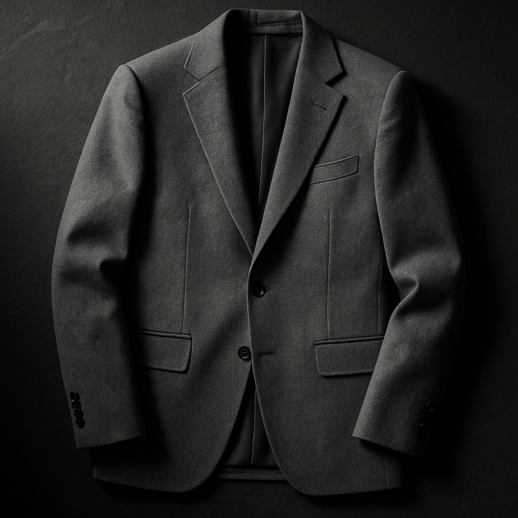 Blazer Estructurada de Lana Virgen