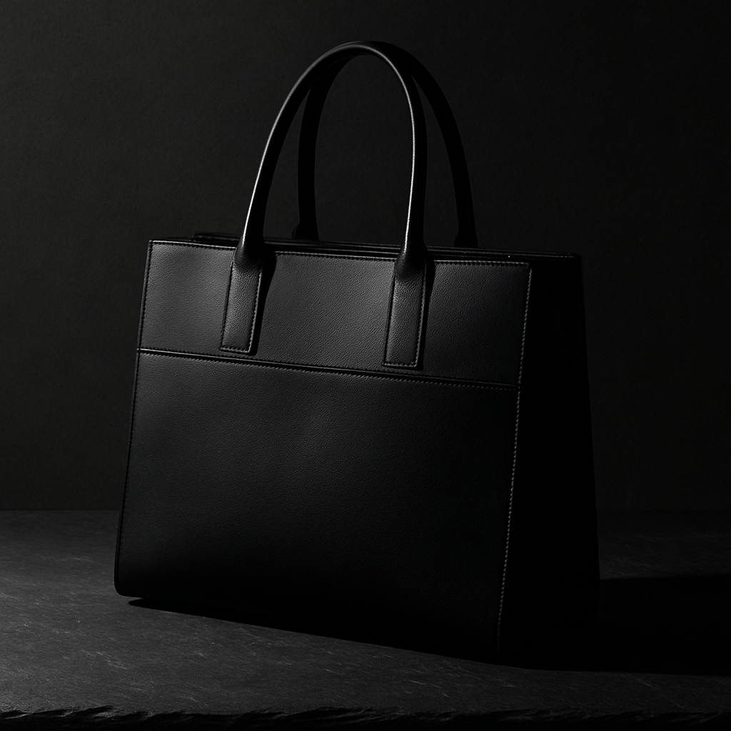 Bolso Tote Minimalista en Cuero