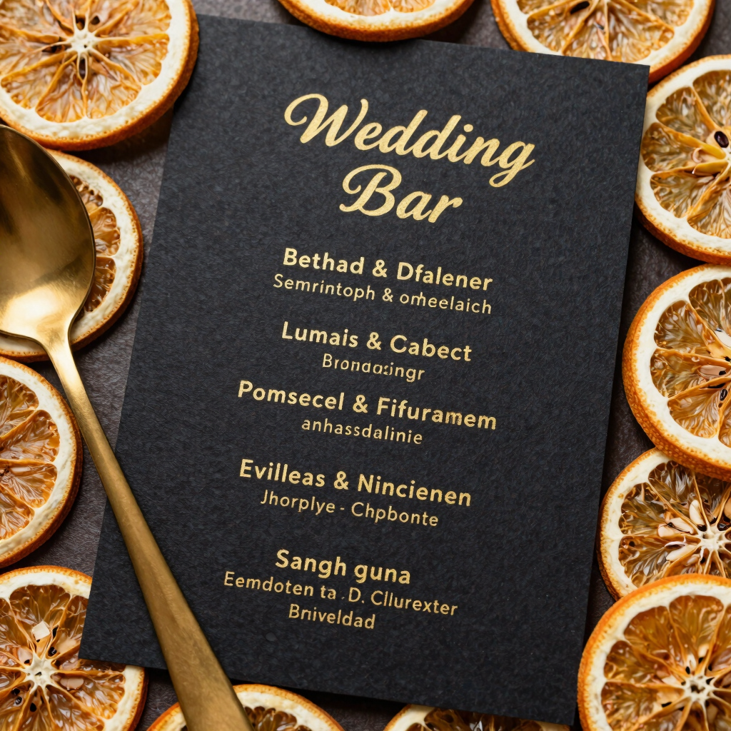 Bespoke Menu & Concept Design