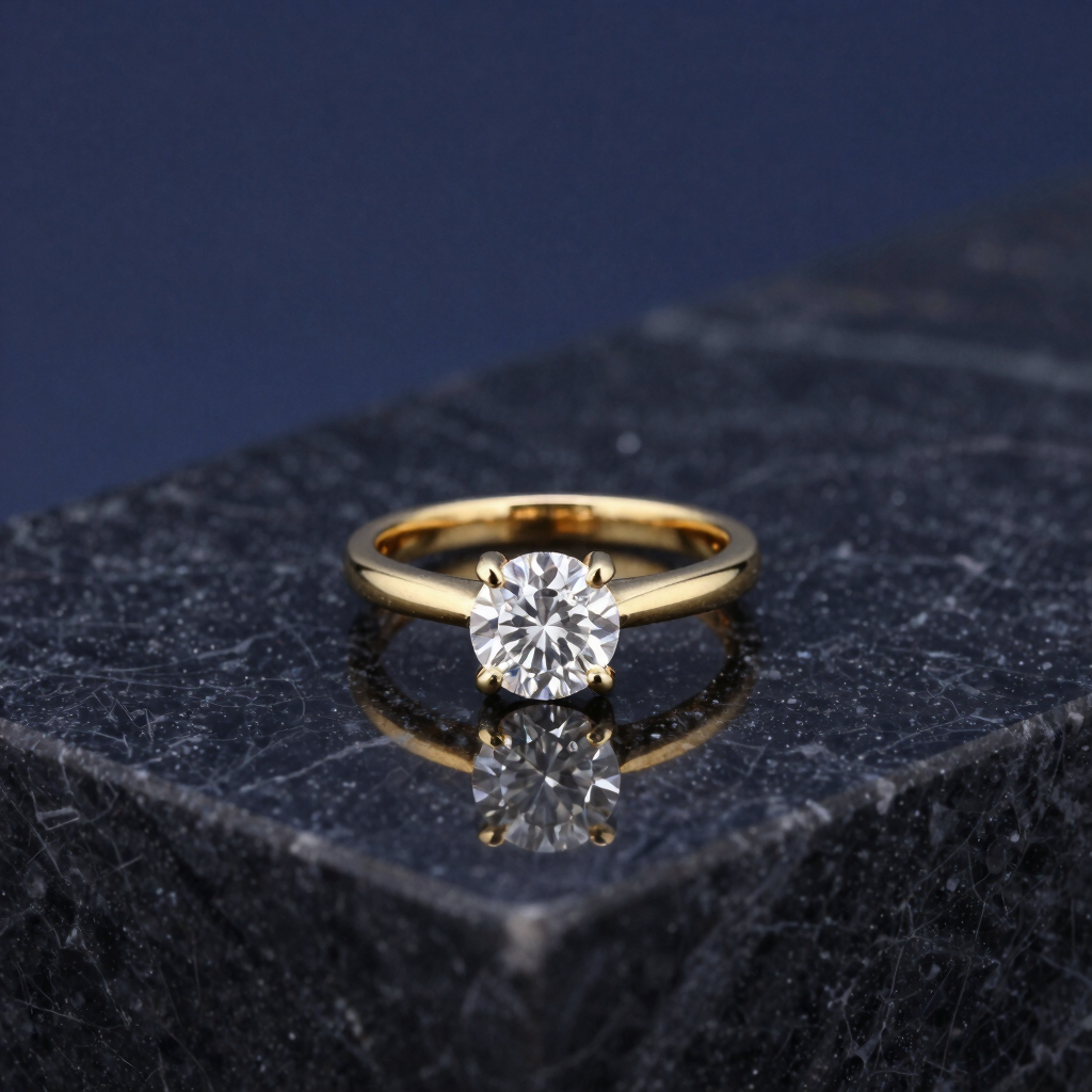 Anillo de Compromiso Atenas Oro 18k