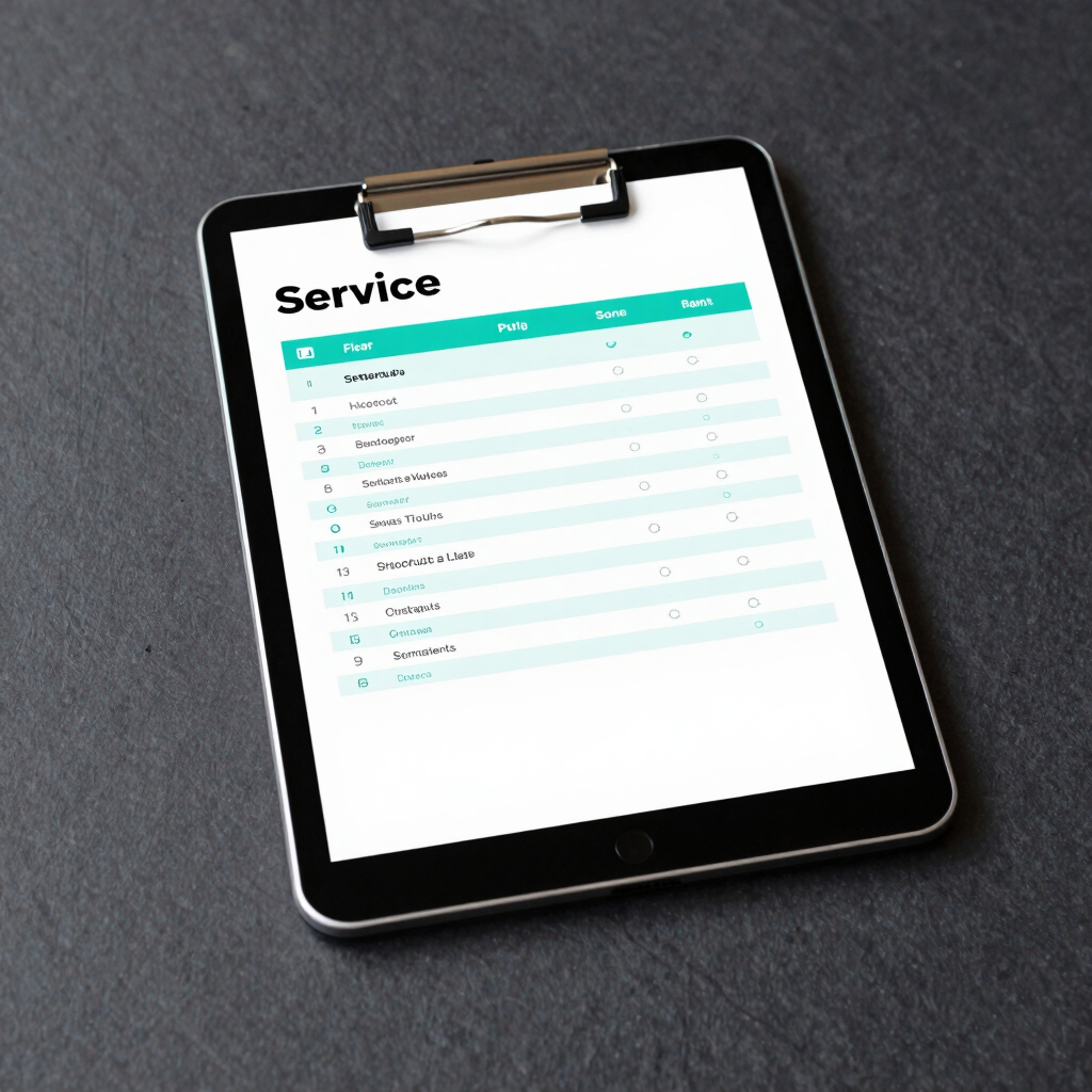 On-Site Facility Service Voucher