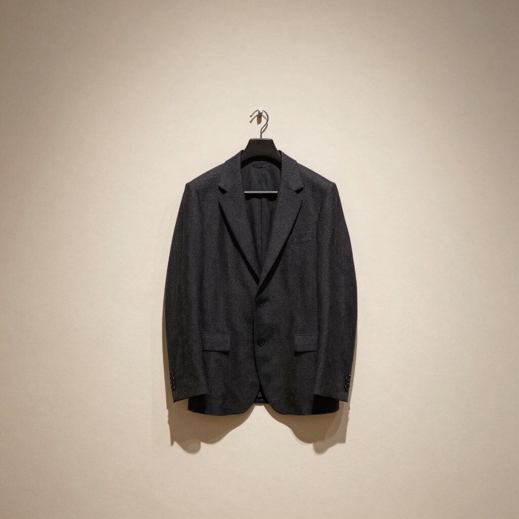 Blazer Jacquard Acetinado Vintage