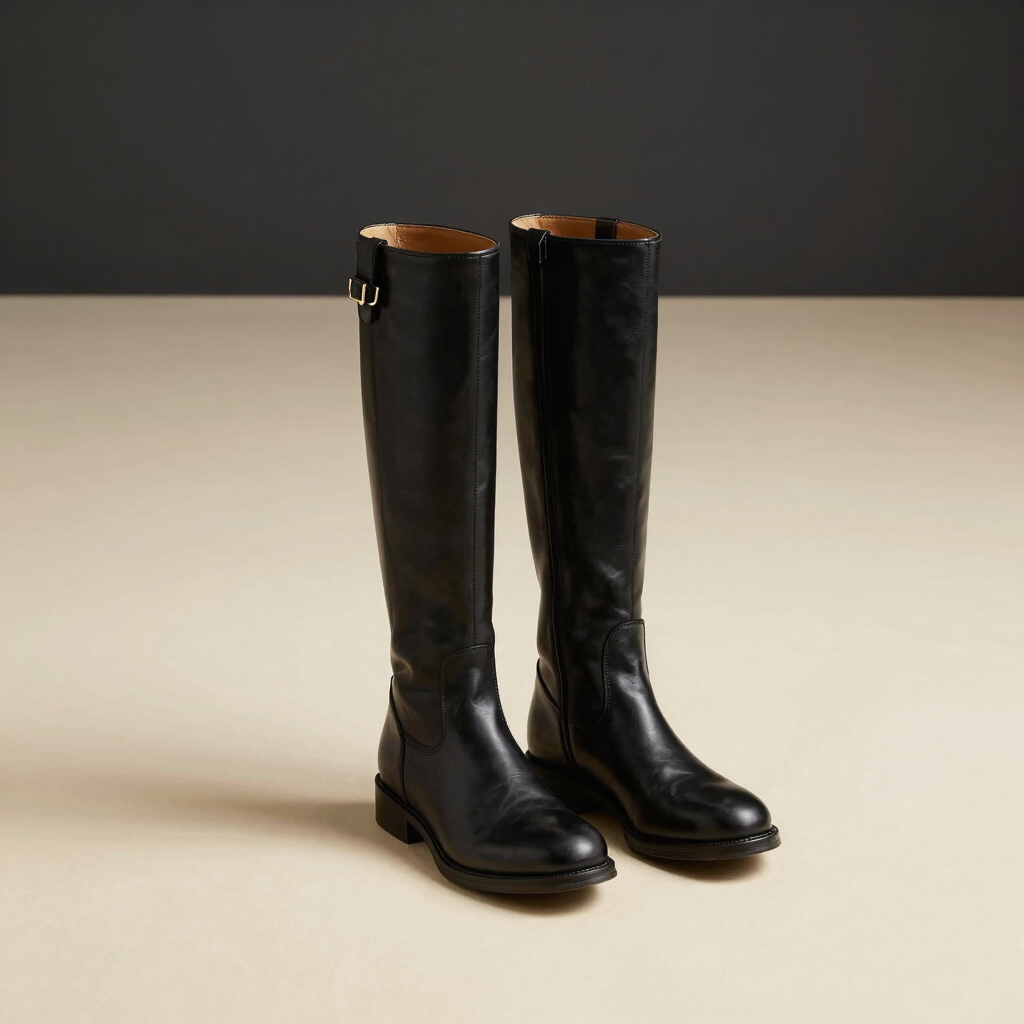 Bota de Montaria Couro Macio