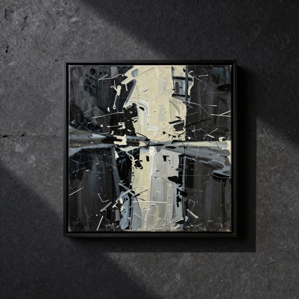 Shattered Neon Original Oil