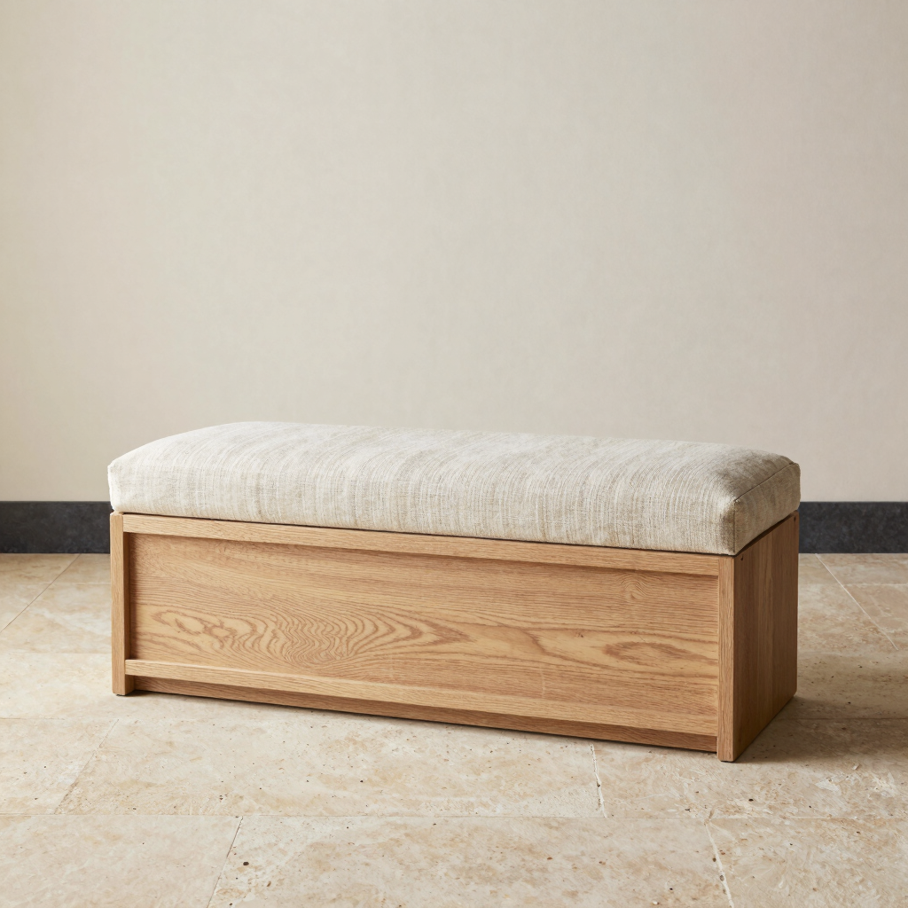 Haven Padded Storage Bench