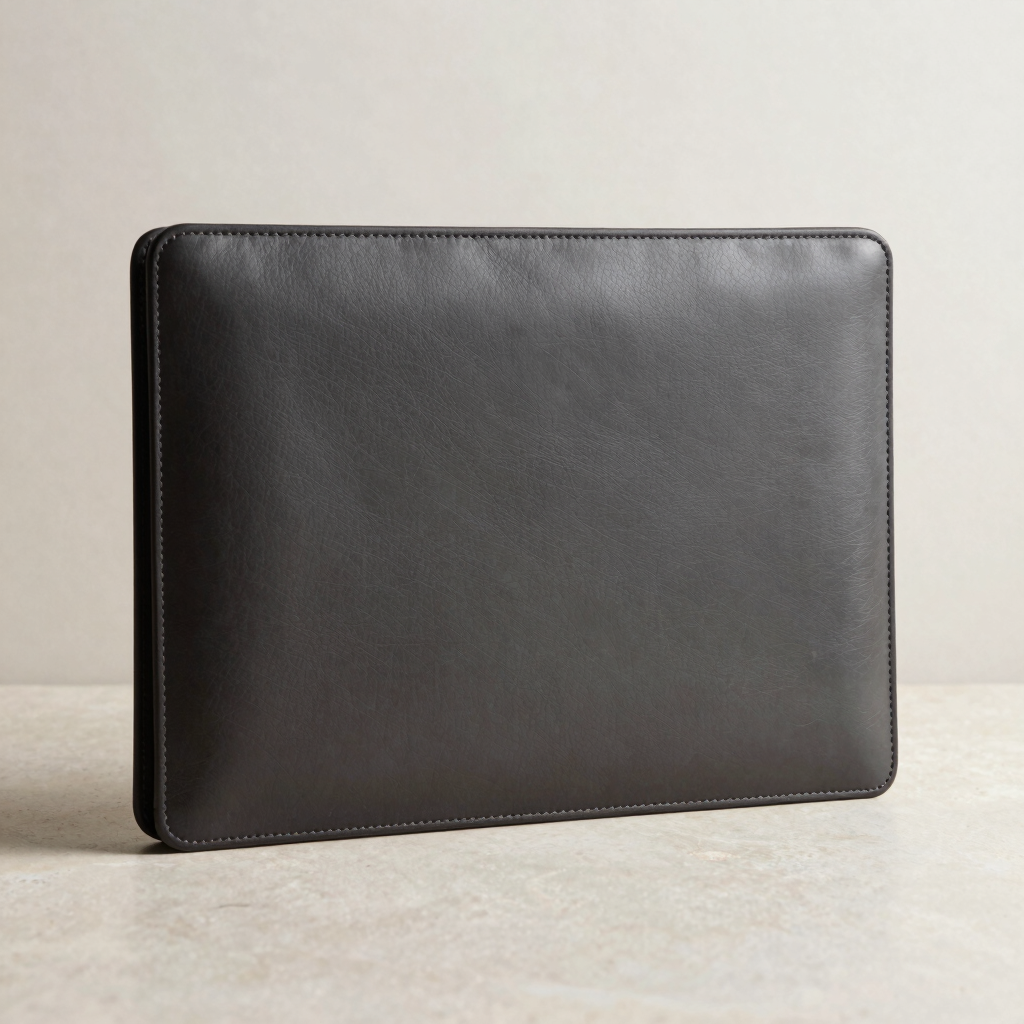 Minimalist Leather Tech Folio