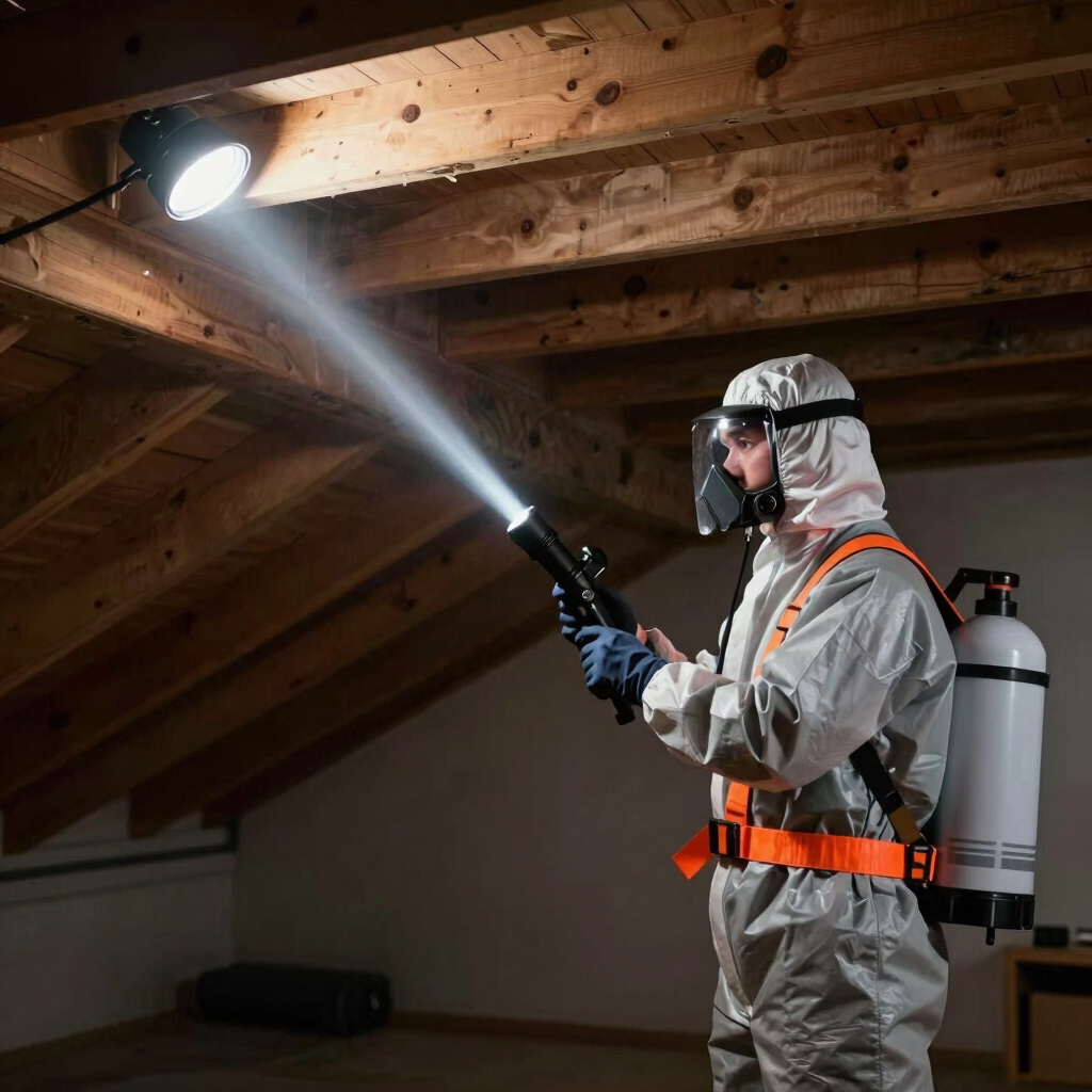 Attic & Crawlspace Decontamination