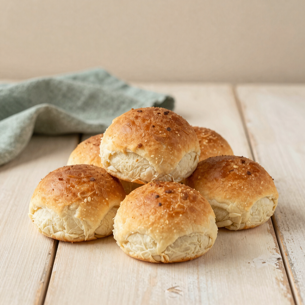 Soft Brioche Dinner Rolls