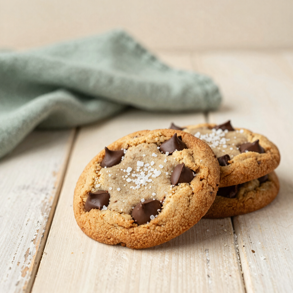 Sea Salt Chocolate Chip Cookies