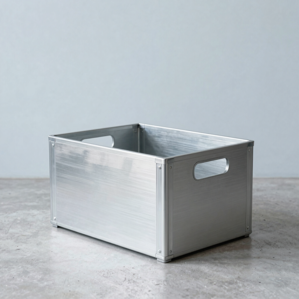 The Minimalist Aluminum Crate
