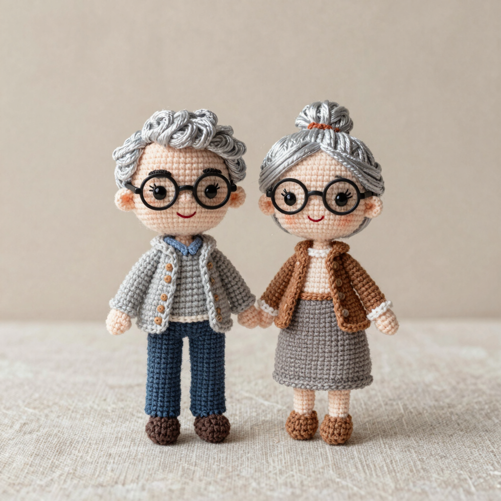 Custom Grandparents Keepsake Duo