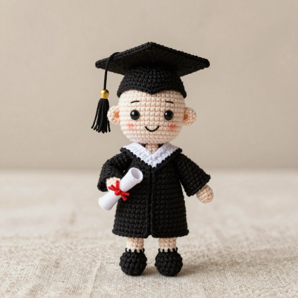 Custom Graduation Portrait Doll