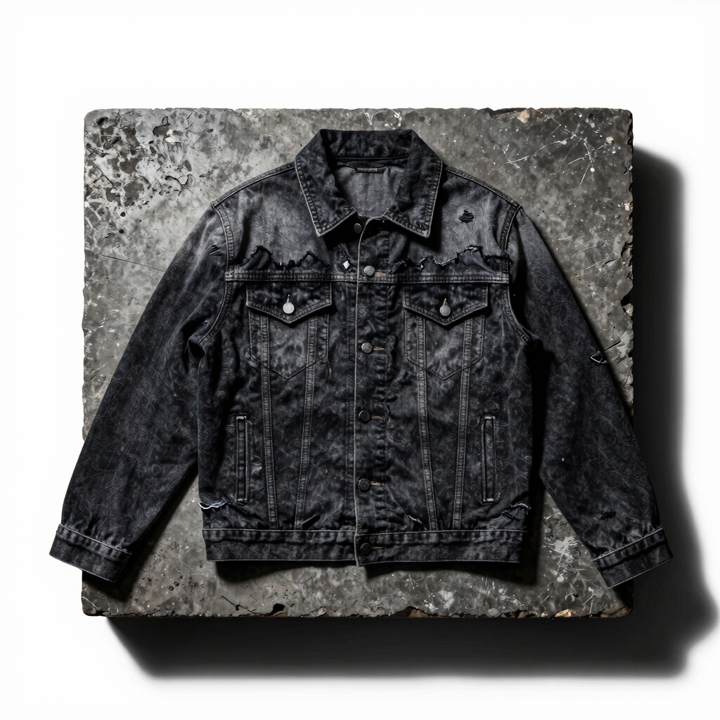 Giacca di Jeans 'No Future'