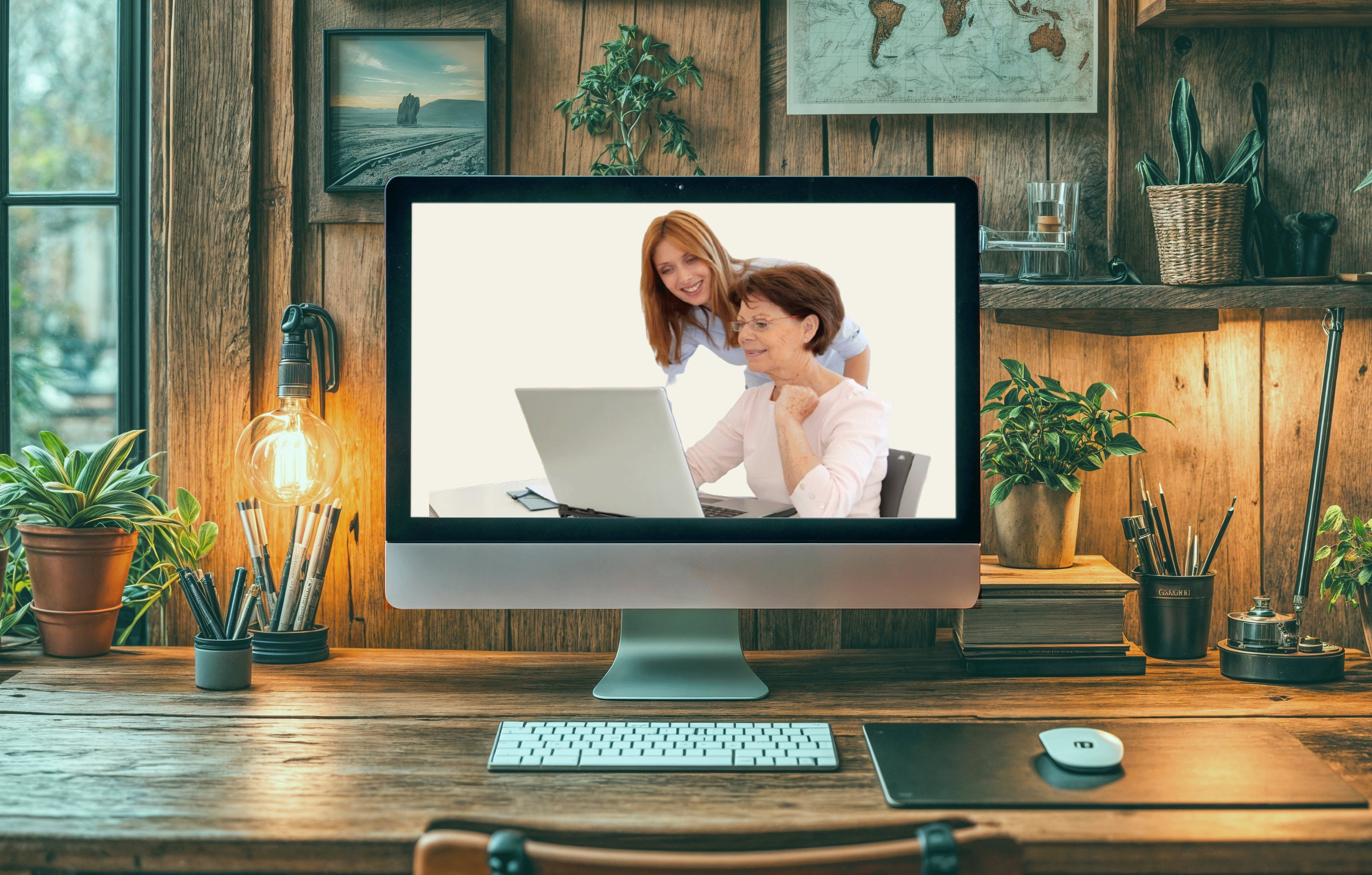 black and brown leather padded tub sofa