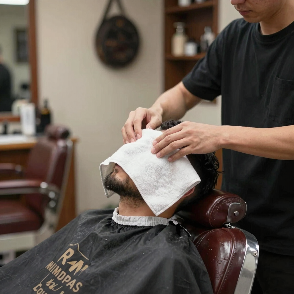 Traditional Hot Towel Shave
