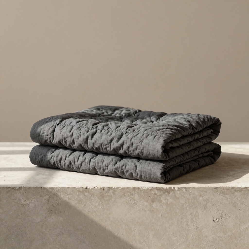 Slub Cotton Bed Quilt