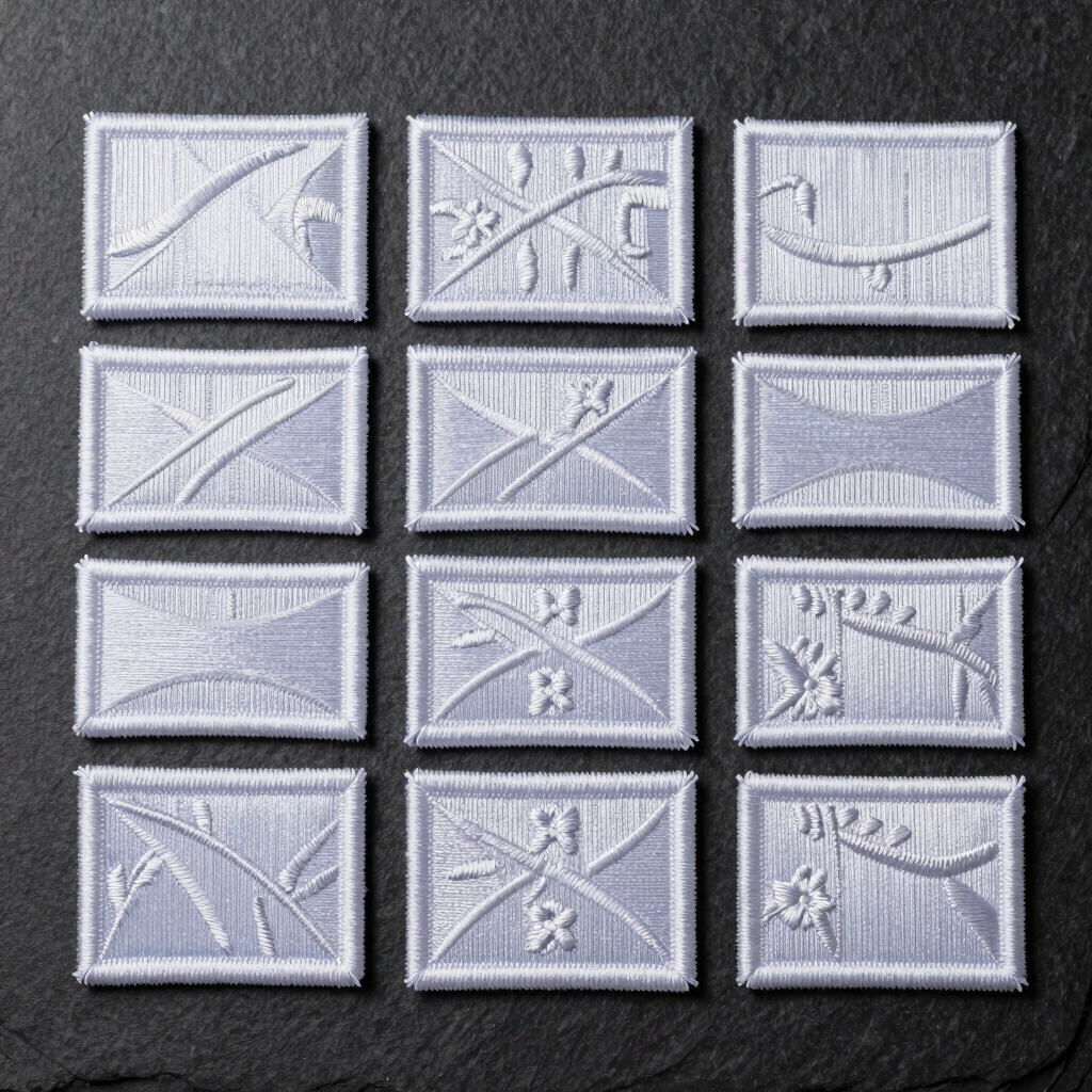 Precision Embroidered Merrowed Patches