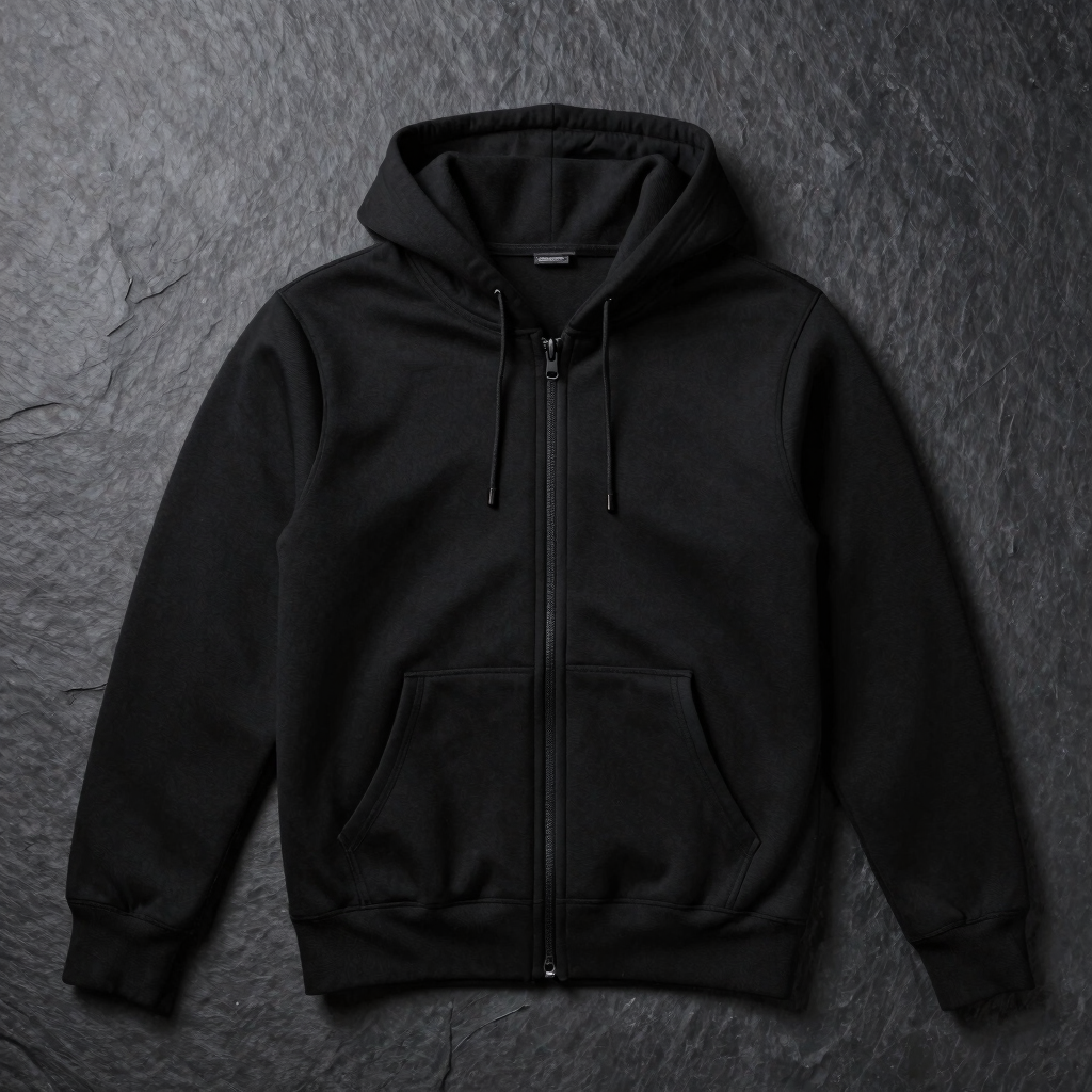 Premium Interlock Zip-Up Hoodie