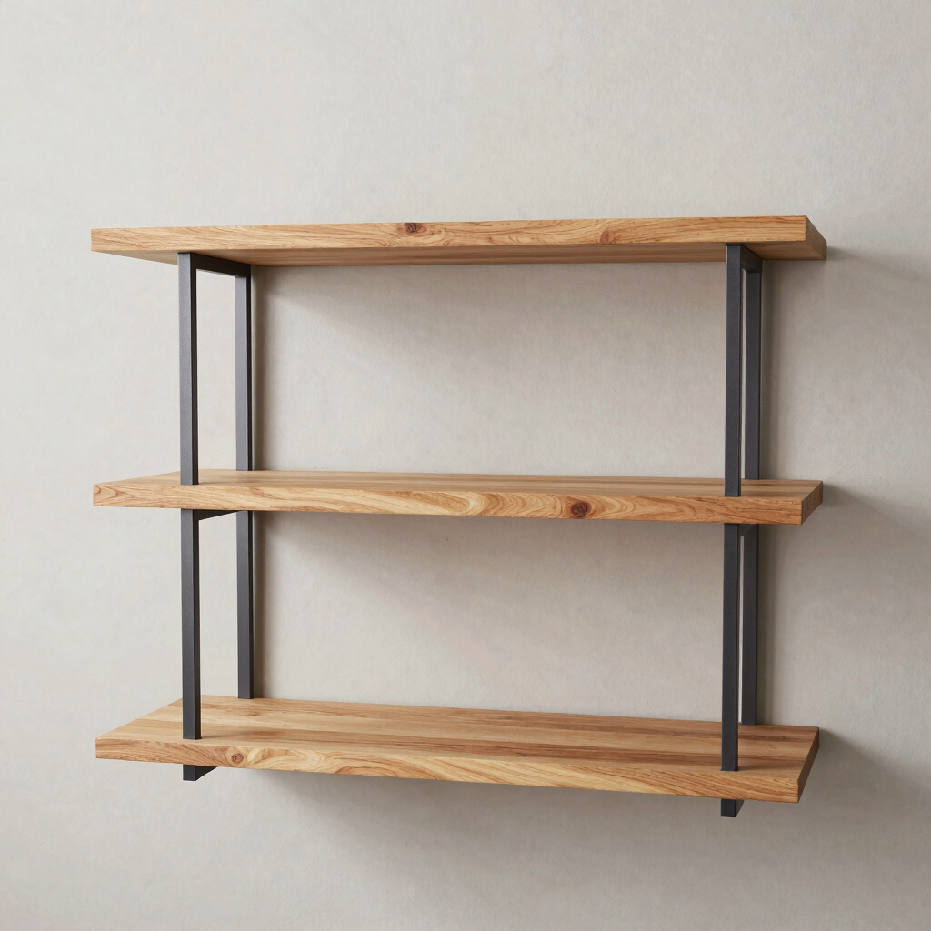 Gridline Modular Wall Shelf Set