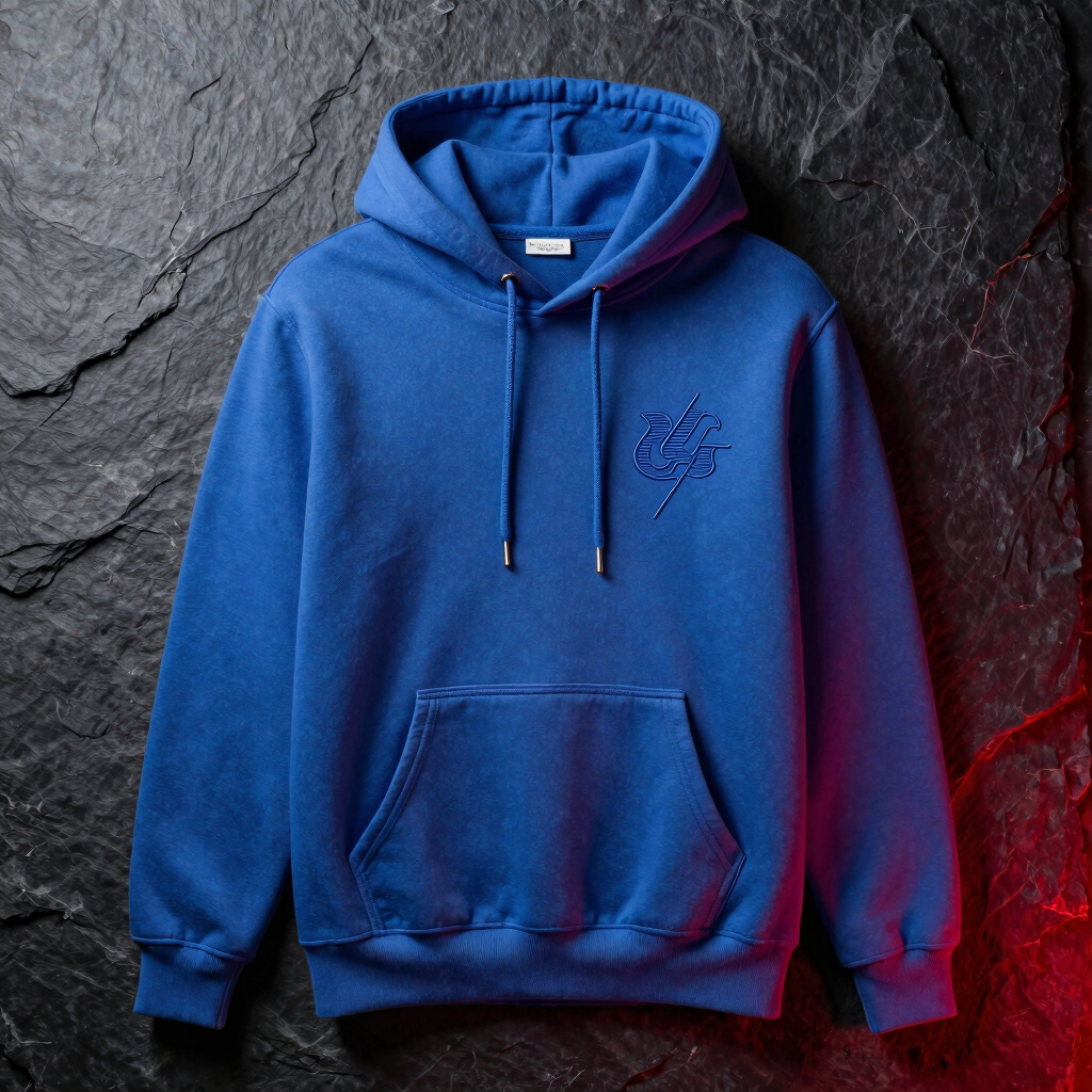 Sudadera Capucha "Sentimiento Celeste"