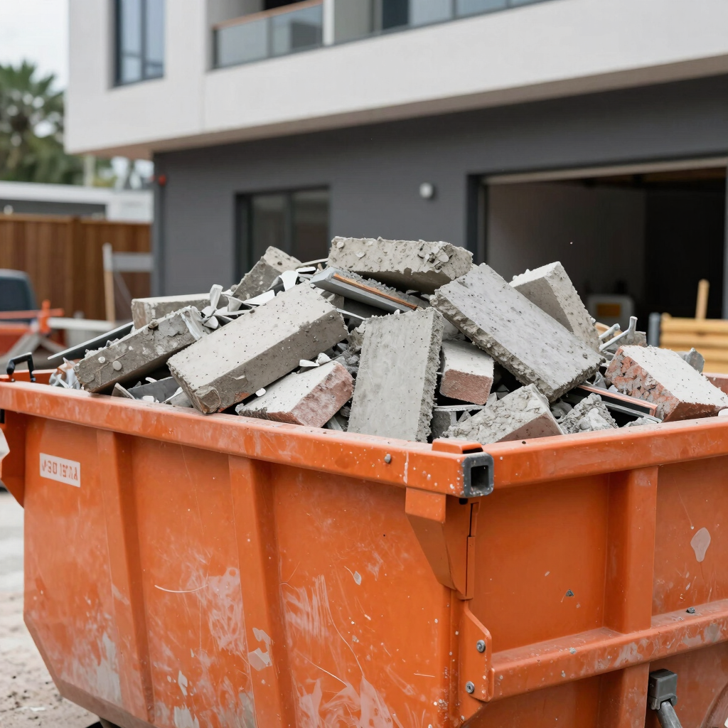 Concrete & Dirt Only Dumpster Service