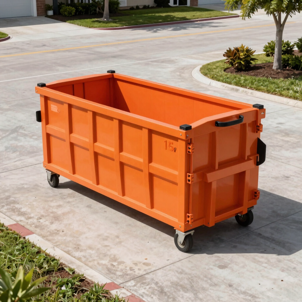 15-Yard Dumpster Rental Delivery