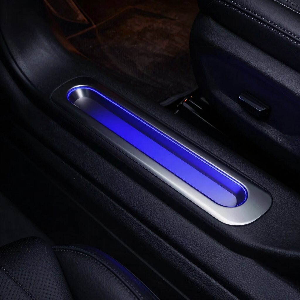 LumeSill Pro Wireless LED Door Sills (Pair - Electric Indigo)