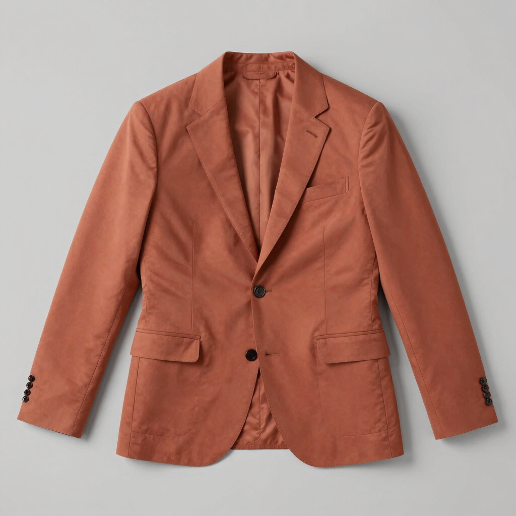 Terracotta Structured Blazer Set