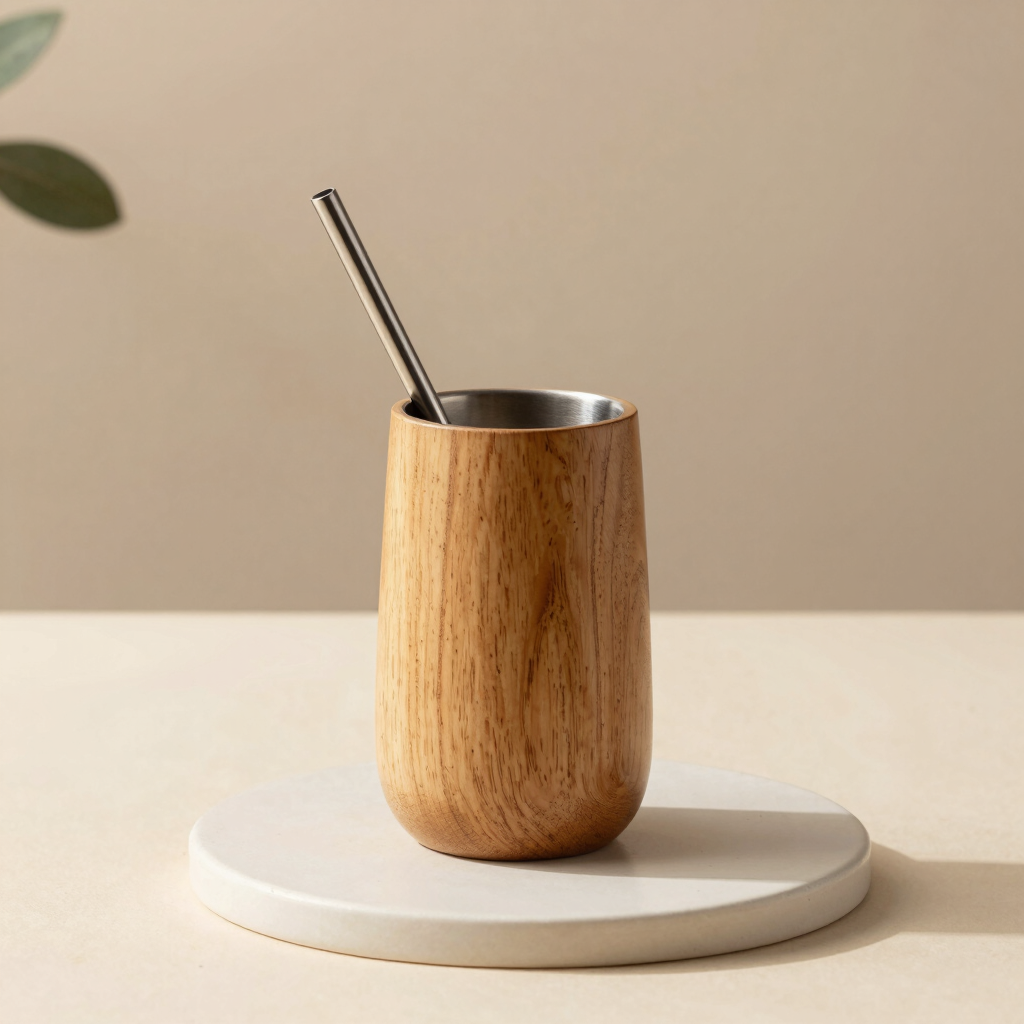 Mate de Madera Orgánico