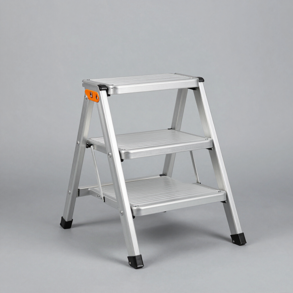 Folding Aluminum Step Stool