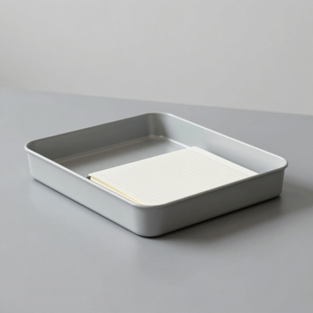 Powder-Coated Steel Desk Tray