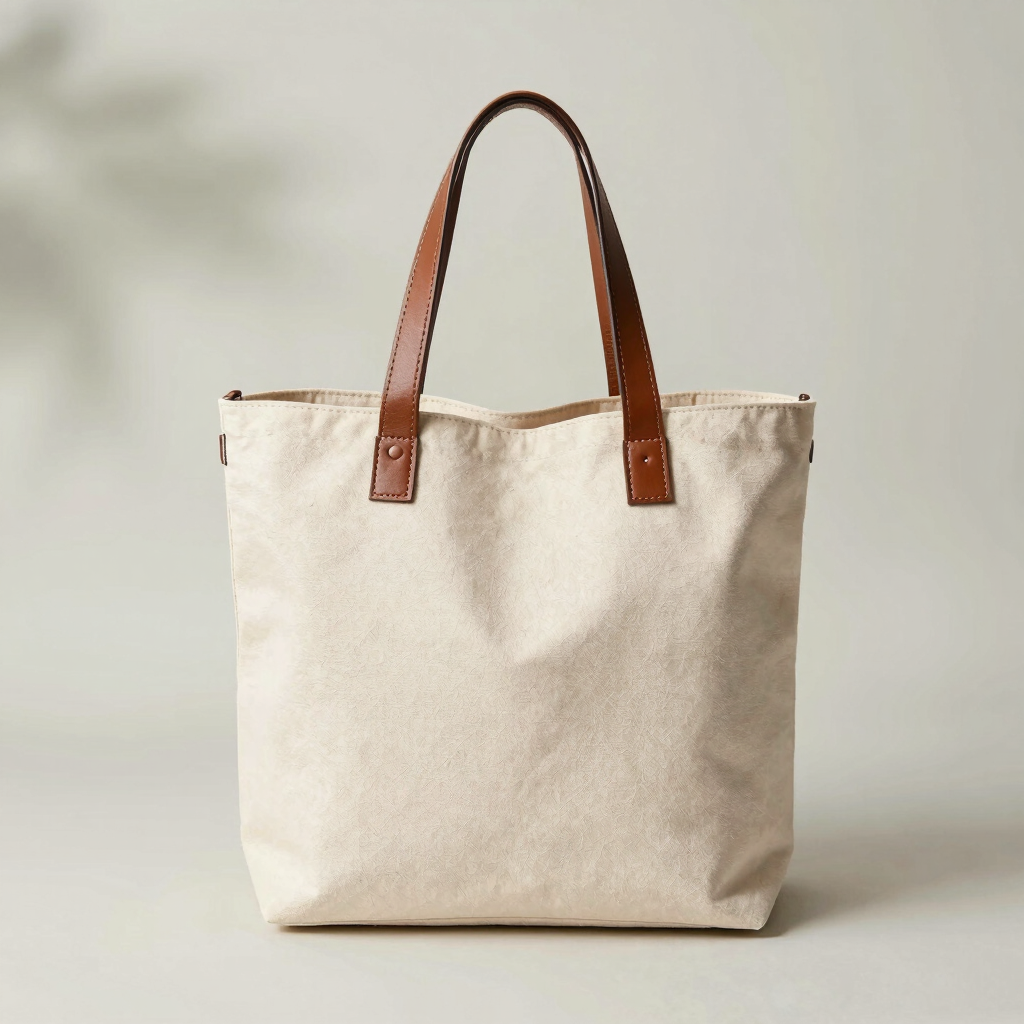 Bolso Tote de Lona Estructurado