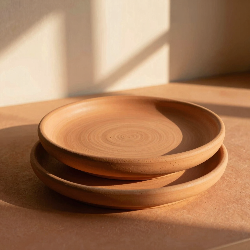 Terracotta Sunset Plate Set