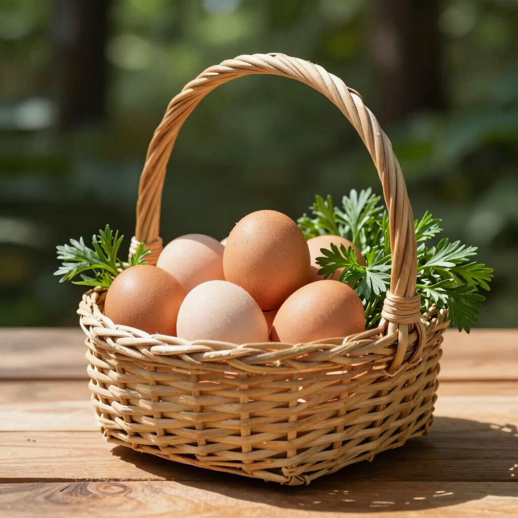 Cesta Produtor - Ovos e Ervas