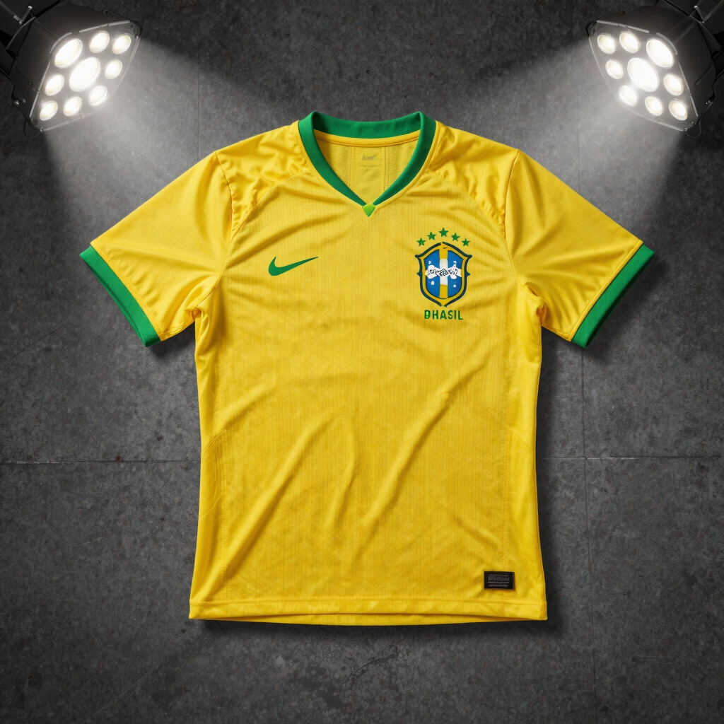 Camisa Brasil Home - Torcedor