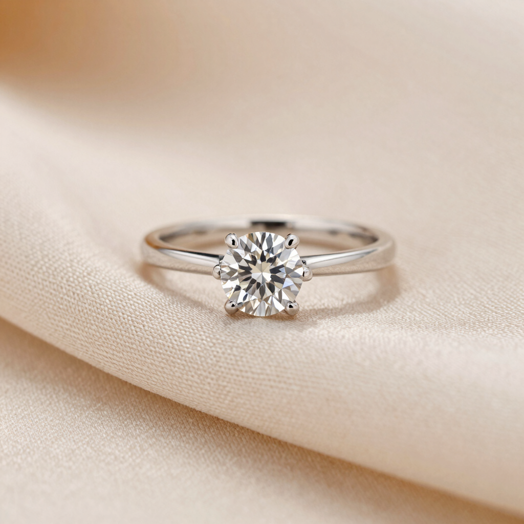 The Aurelia Round Solitaire