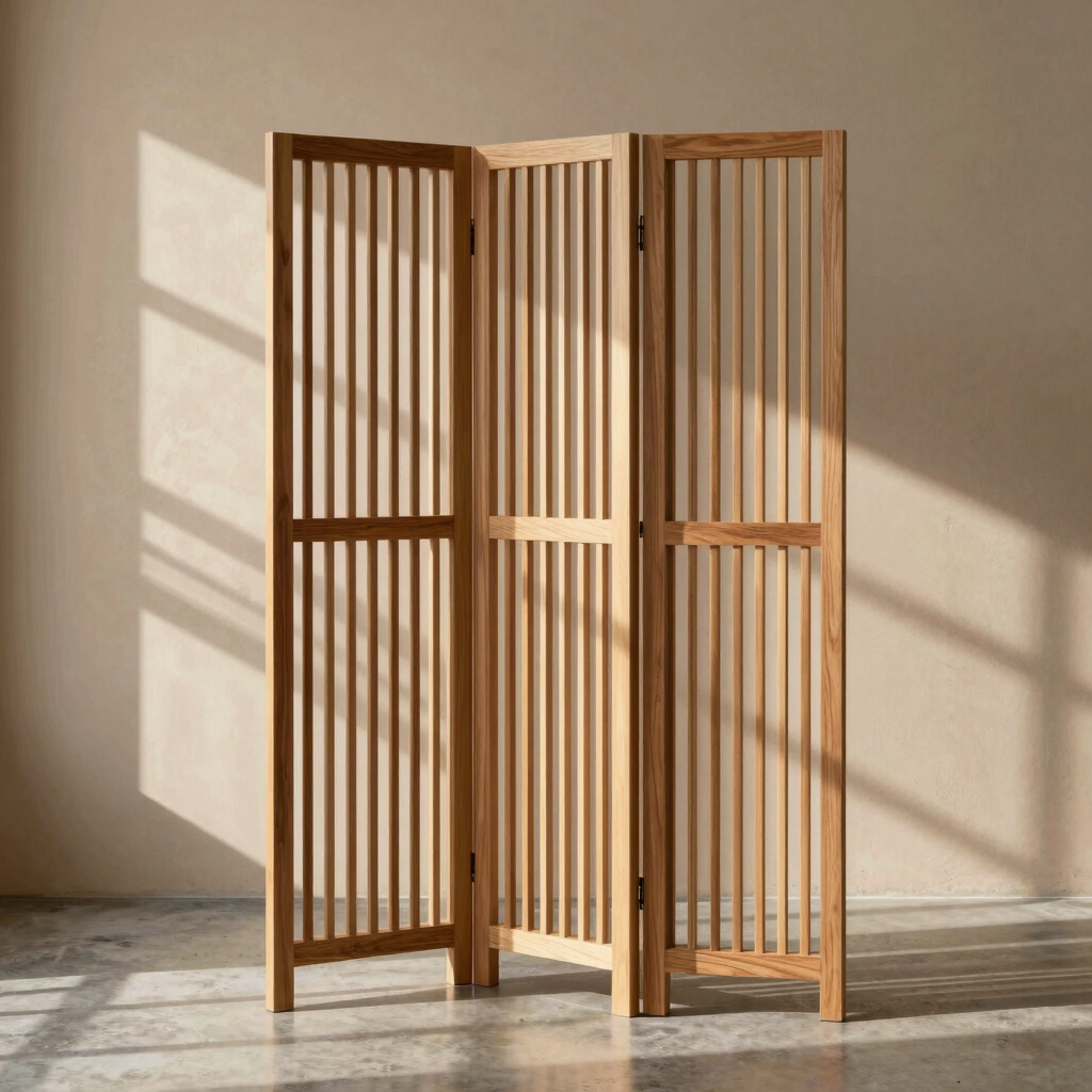 Kori Fluted Timber Screen