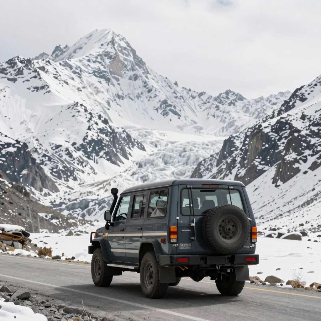 Nubra Valley Pass Cargo Transport