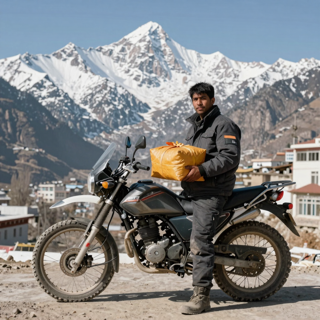 High-Altitude Leh Express Pickup