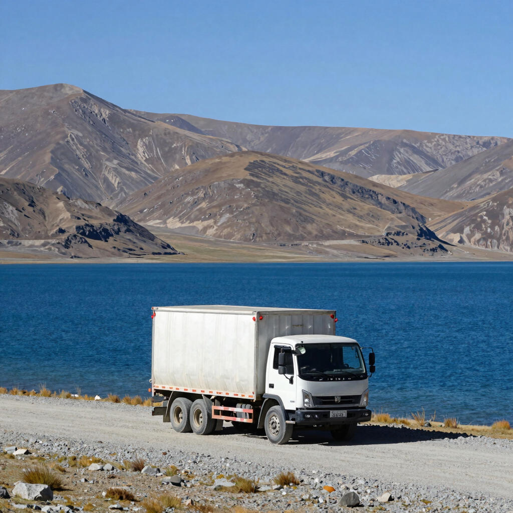 Pangong Lake Remote Eco-Courier
