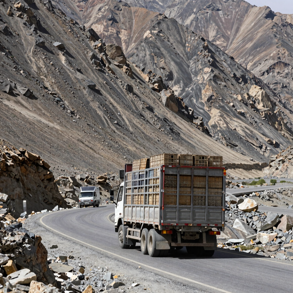 Kargil Heavy Payload Highway Dispatch