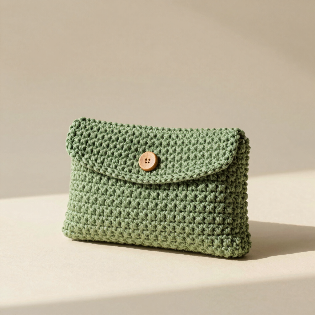 Abendtasche 'Nox' in Salbeigrün
