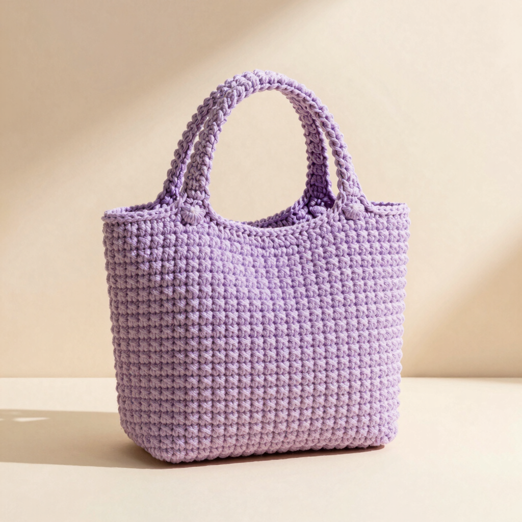 Fliederfarbene Handtasche 'Lilac'