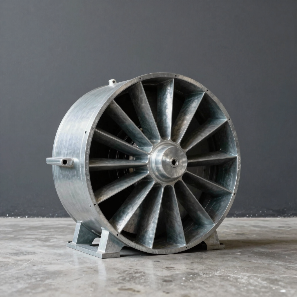 Extractor Eólico Industrial Galvanizado