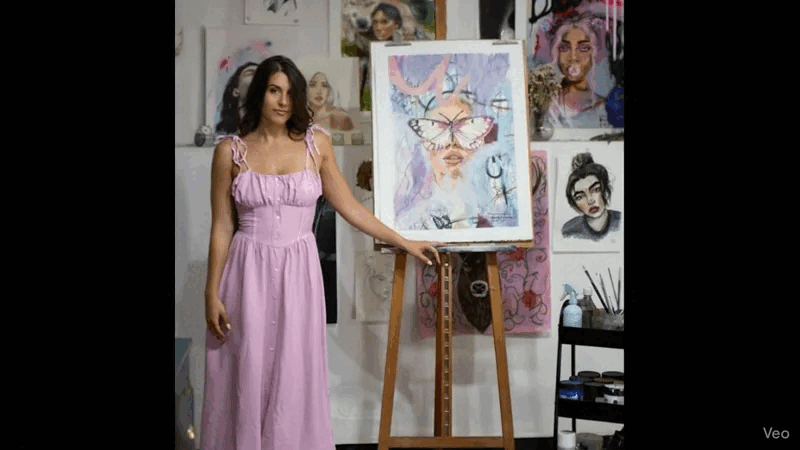 person wearing grey knit sweater