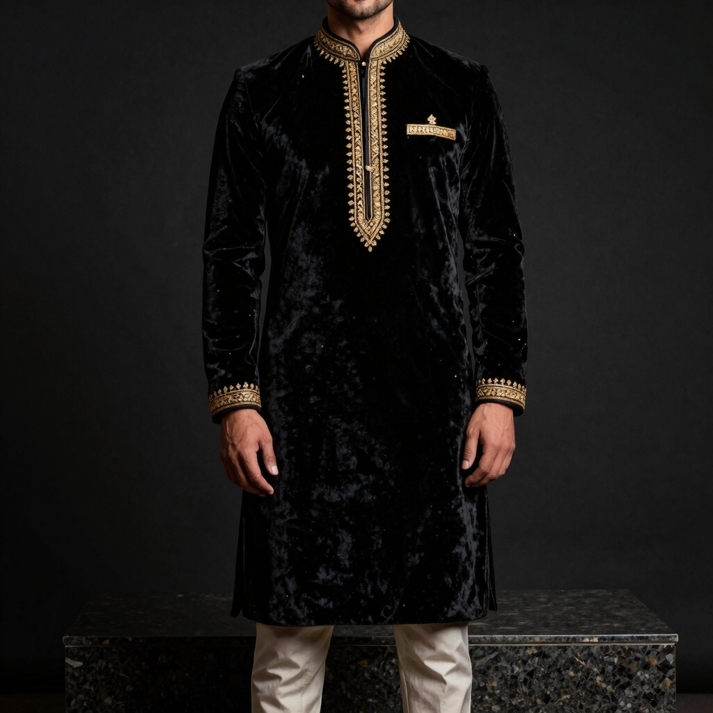 Auric Velvet Men Sherwani