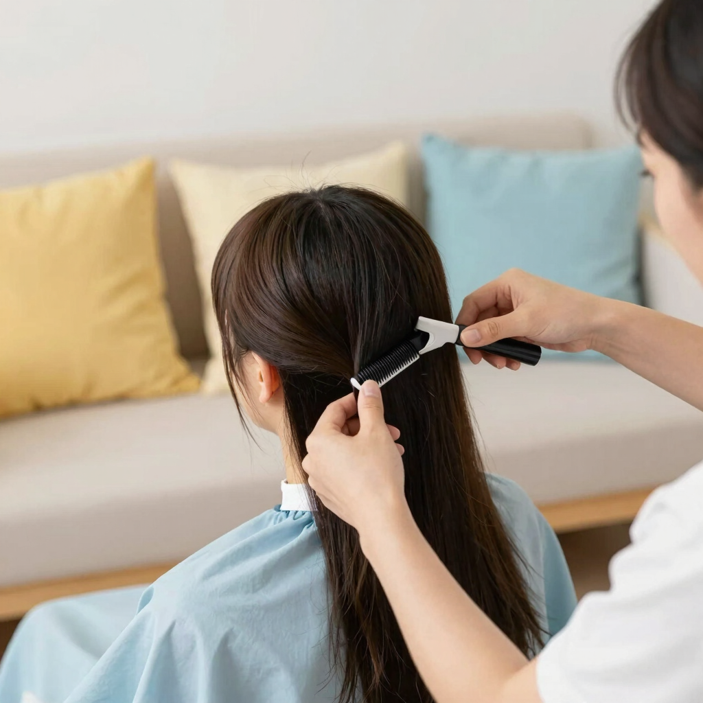 Sensory-Dignity Signature Haircut