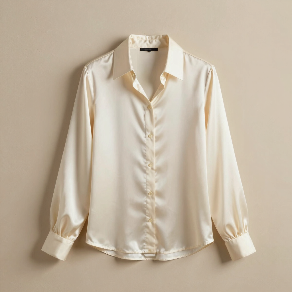 Silk Habotai Classic Blouse